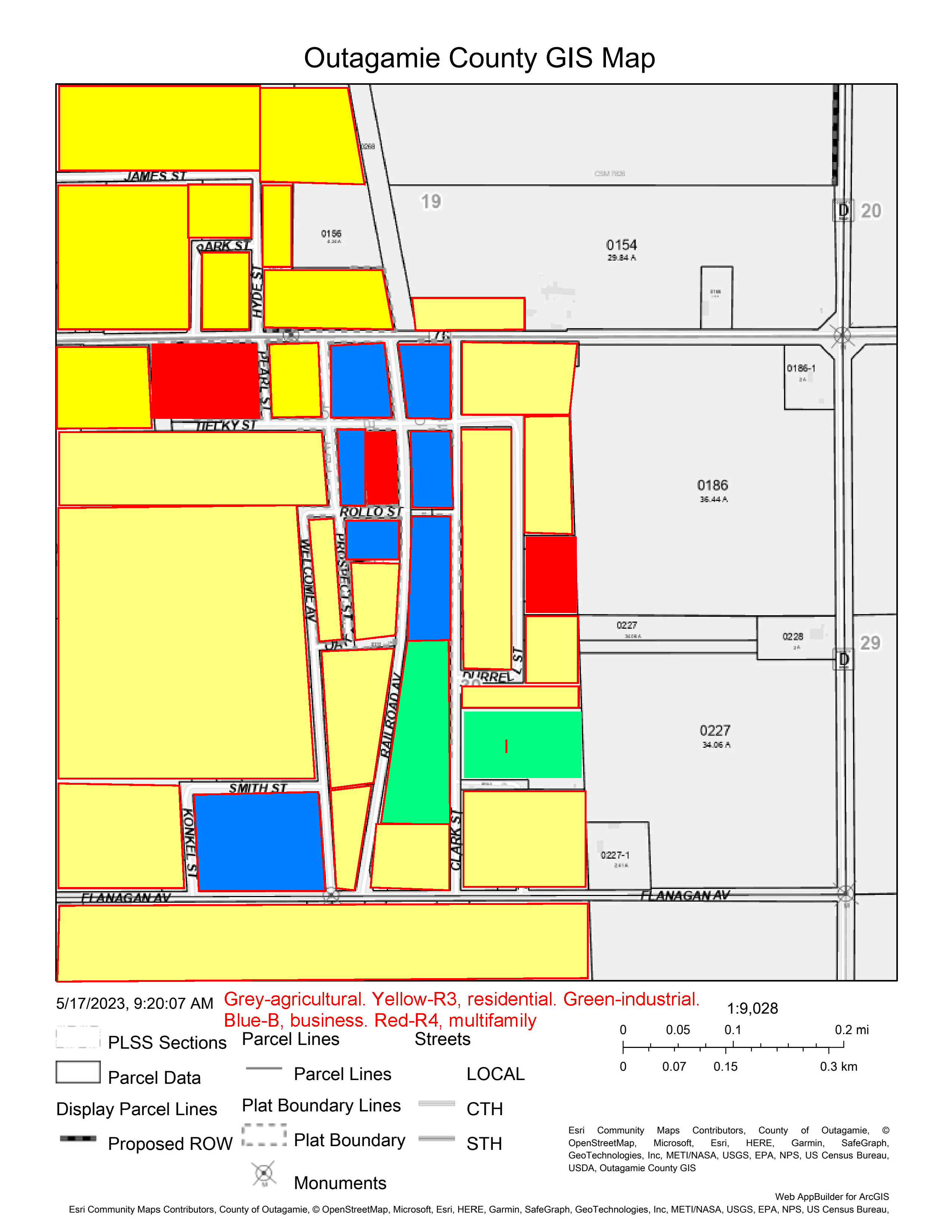 Village Zoning Map